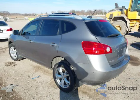 2008 Nissan Rogue Sl z USA, uszkodzony, nr VIN JN8AS58TX8W015385